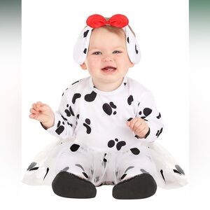 Like New! 12-18 Month Dalmatian Halloween Costume 🤍